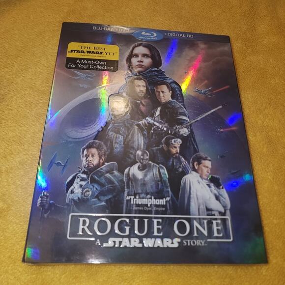 STAR WARS NWT ROGUE ONE DVD BLU-RAY MOVIE - Picture 1 of 2